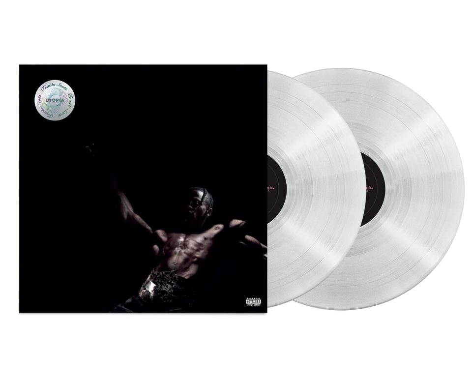 TRAVIS SCOTT - UTOPIA (2023) - LP CRYSTAL CLEAR VINYL RENKLİ SIFIR PLAK