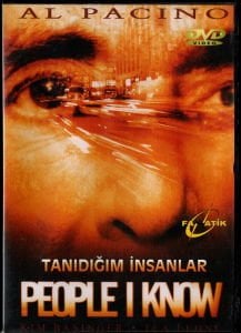 PEOPLE I KNOW - TANIDIĞIM İNSANLAR - AL PACINO - DVD 2.EL