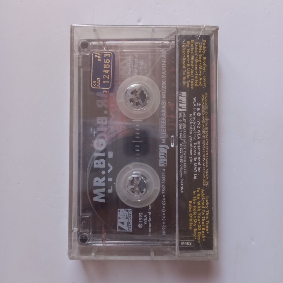 MR. BIG - LIVE (1992) - KASET SIFIR