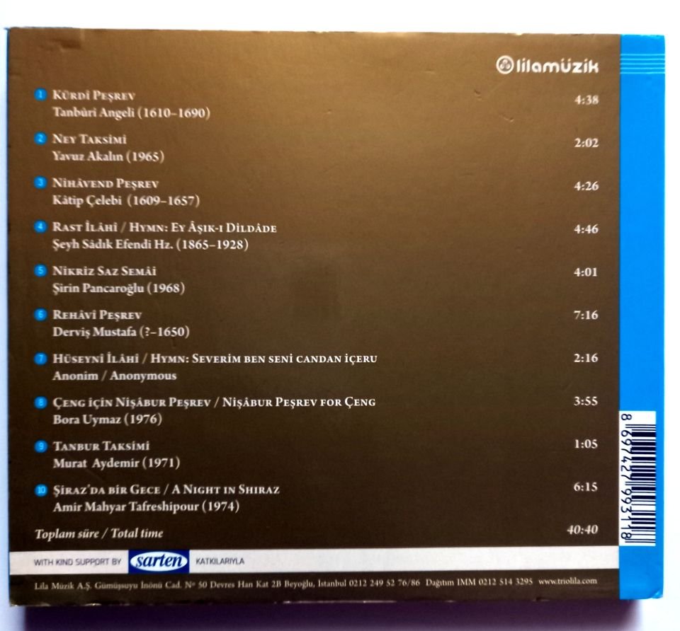 ŞİRİN PANCAROĞLU / ÇENGNAĞME (2014) - CD 2.EL