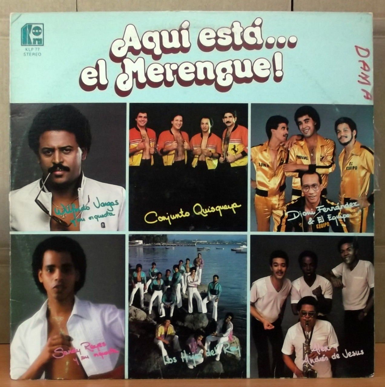 AQUI ESTA EL MERENGUE Latin LP 2.EL