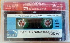 YANNI - IN CELEBRATION OF LIFE (1991) MMY CASSETTE MADE IN TURKEY ''NEW'' PAPER LABEL