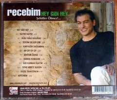 RECEBİM - HEY GİDİ HEY / ŞEHİTLER ÖLMEZ (2007) CİNAN MÜZİK CD 2.EL