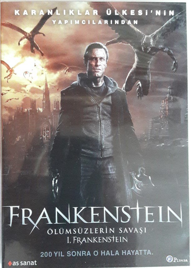 FRANKENSTEIN ÖLÜMSÜZLERİN SAVAŞI - I. FRANKENSTEIN - AARON ECKHART - DVD 2.EL