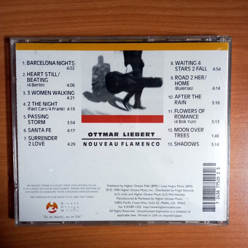 OTTMAR LIEBERT – NOUVEAU FLAMENCO (1990) - CD 2.EL