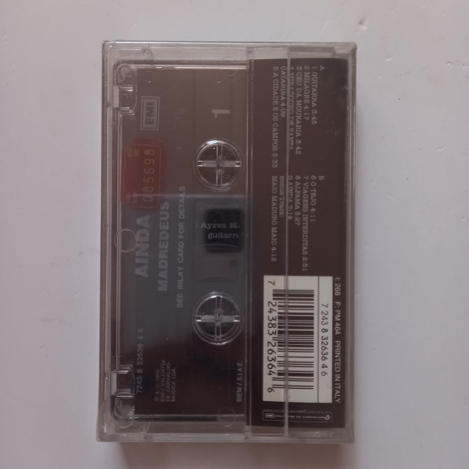 MADREDEUS - AINDA (1995) - KASET SIFIR