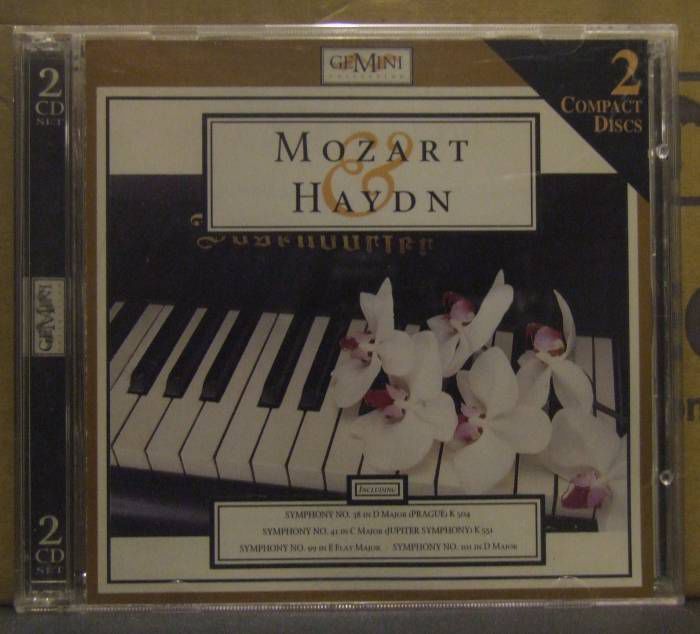 MOZART SYMP 38 & 41 HAYDN SYMP 99 & 101 CD 2.EL