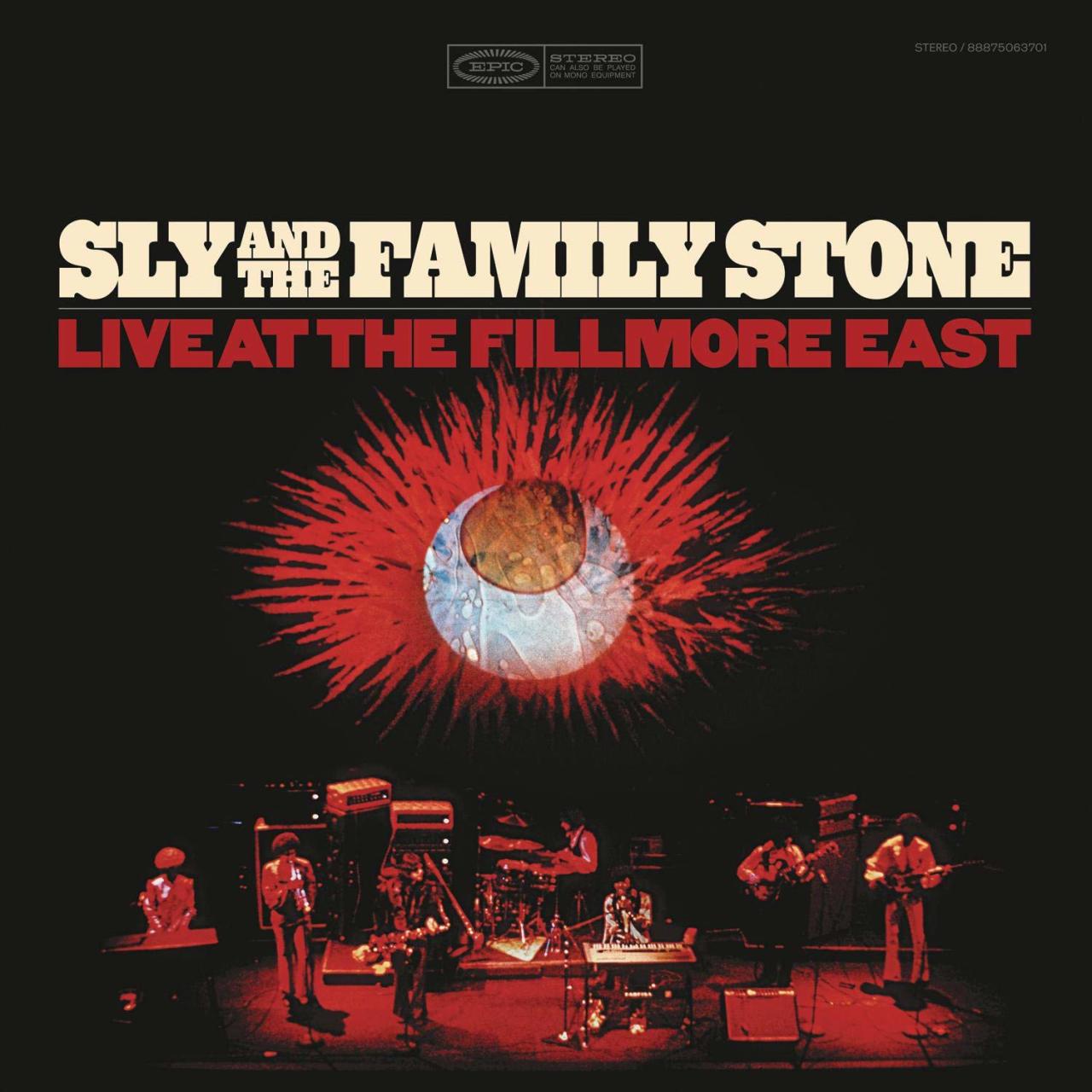SLY & THE FAMILY STONE - LIVE AT FILLMORE EAST - 2LP 2015 BASIM SIFIR PLAK