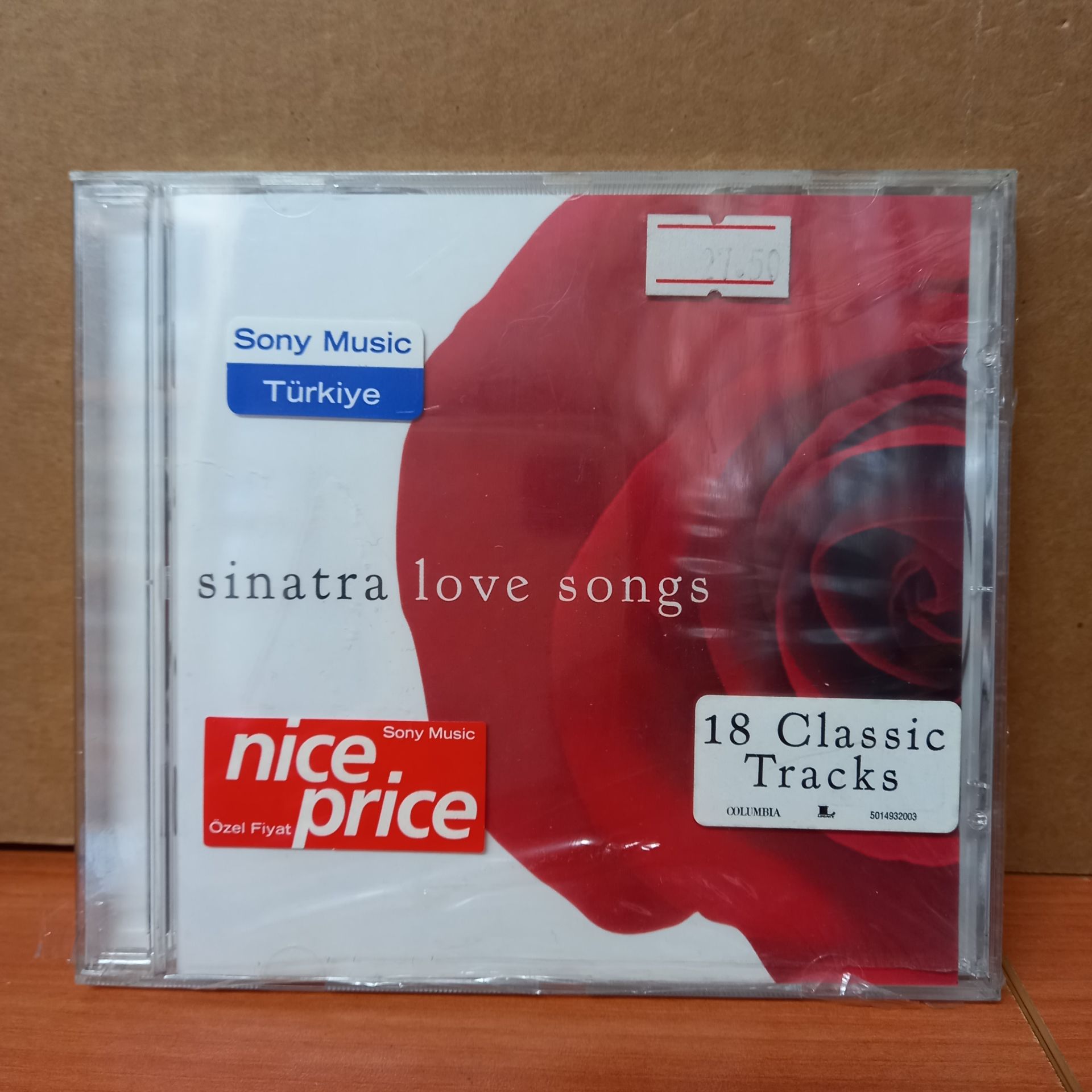 FRANK SINATRA - LOVE SONGS (2001) - CD SIFIR