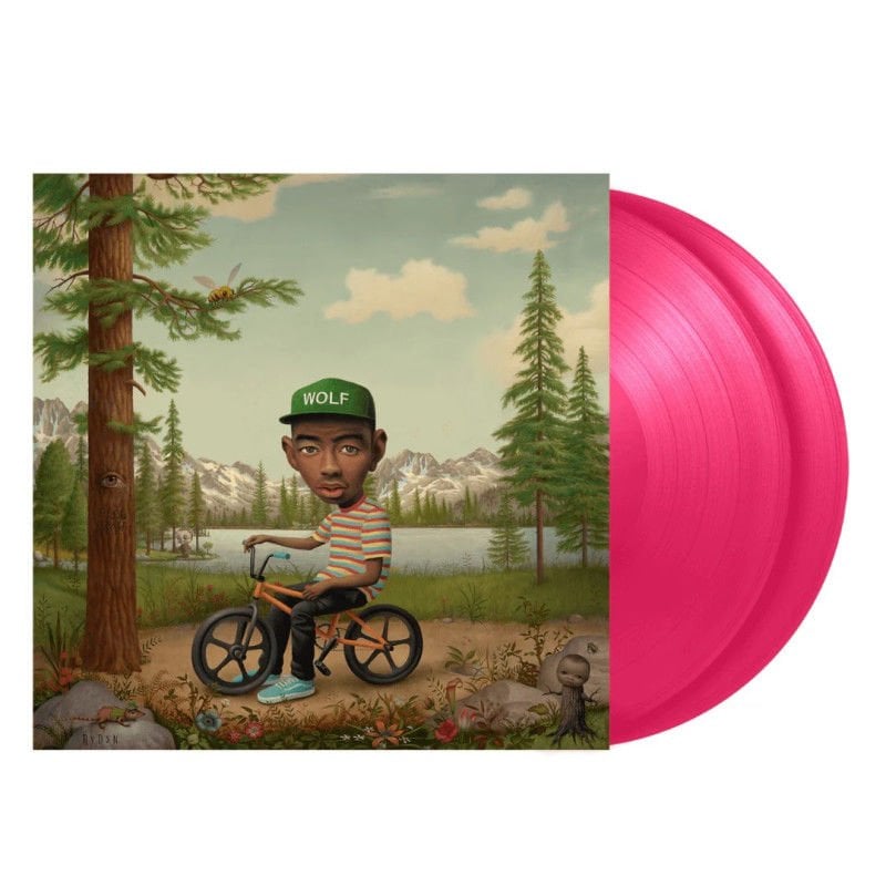 TYLER, THE CREATOR - WOLF (2013) - 2LP 2023 COLOURED EDITION HOT PINK VINYL RENKLİ SIFIR PLAK