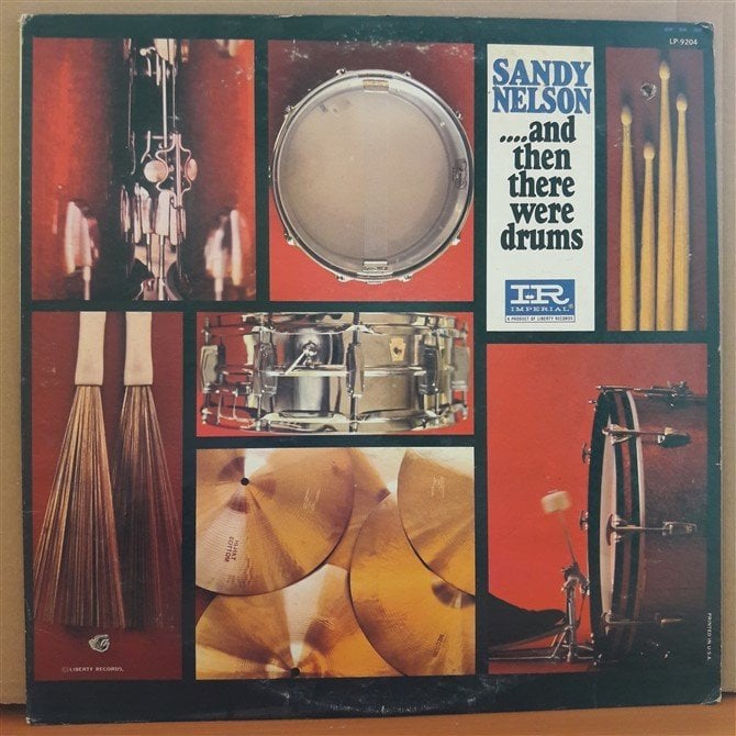SANDY NELSON - ...AND THEN THERE WERE DRUMS - LP 2.EL PLAK