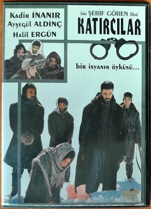 KATIRCILAR - KADİR İNANIR - HALİT ERGÜN - ŞERİF GÖREN - DVD 2.EL