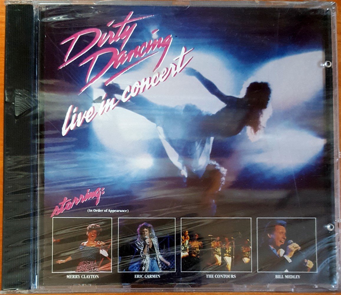 DIRTY DANCING - LIVE IN CONCERT / MERRY CLAYTON, ERIC CARMEN, THE CONTOURS, BILL MEDLEY (1989) CD SIFIR