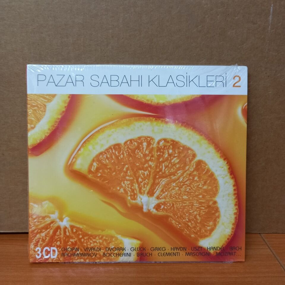 PAZAR SABAHI KLASİKLERİ 2 (2010) - 3CD SIFIR
