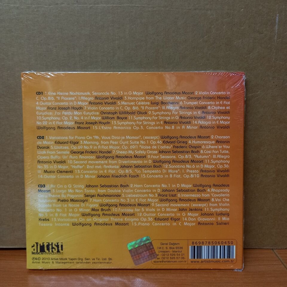 PAZAR SABAHI KLASİKLERİ 2 (2010) - 3CD SIFIR