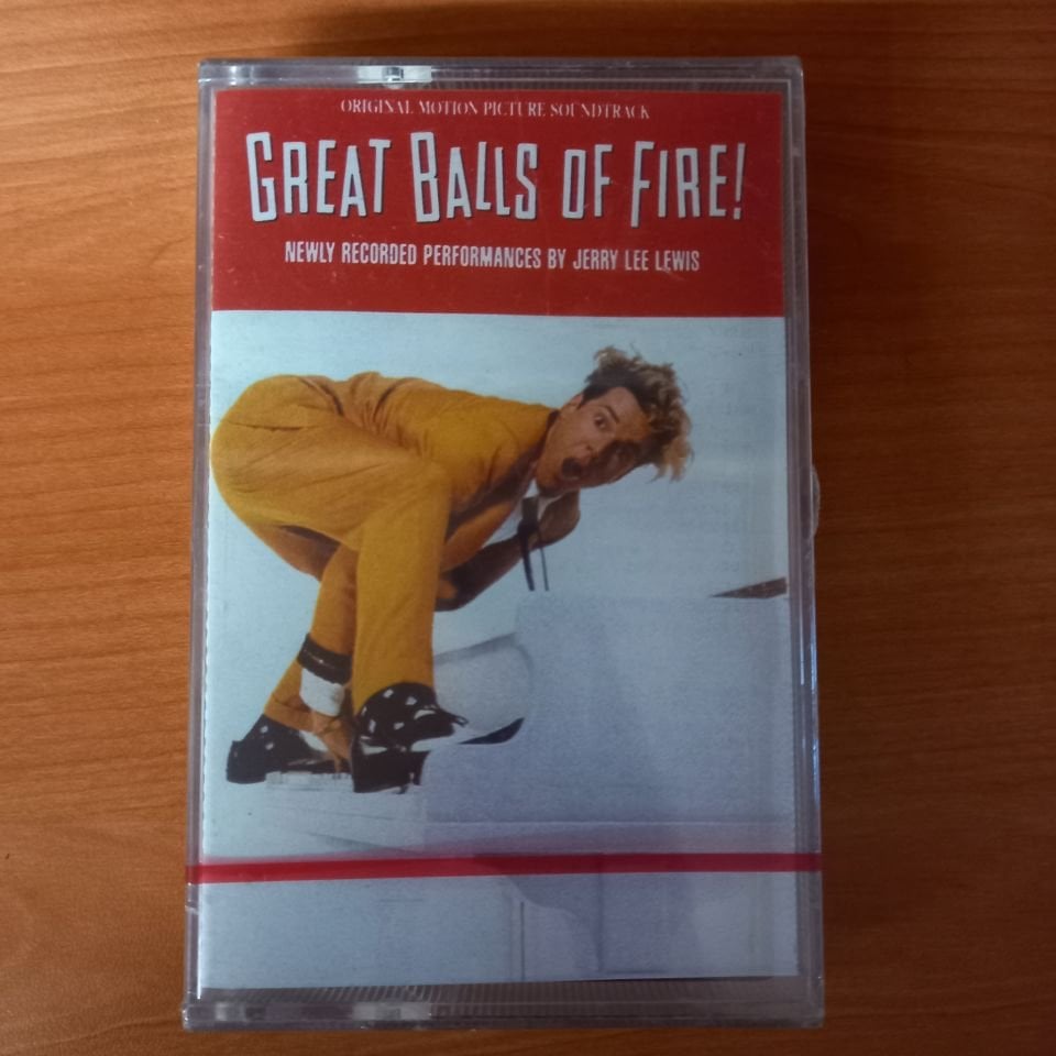 GREAT BALLS OF FIRE / SOUNDTRACK (1989) - KASET AMBALAJINDA SIFIR