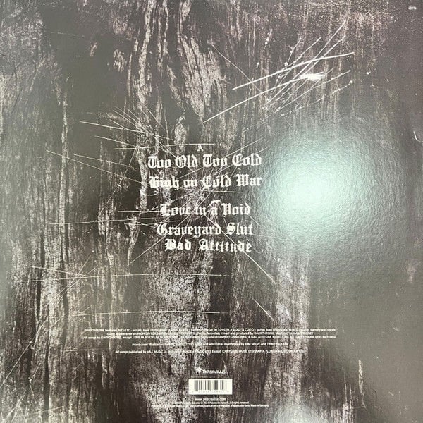 DARKTHRONE - TOO OLD TOO COLD EP (2006) - LP BLACK METAL SIFIR PLAK