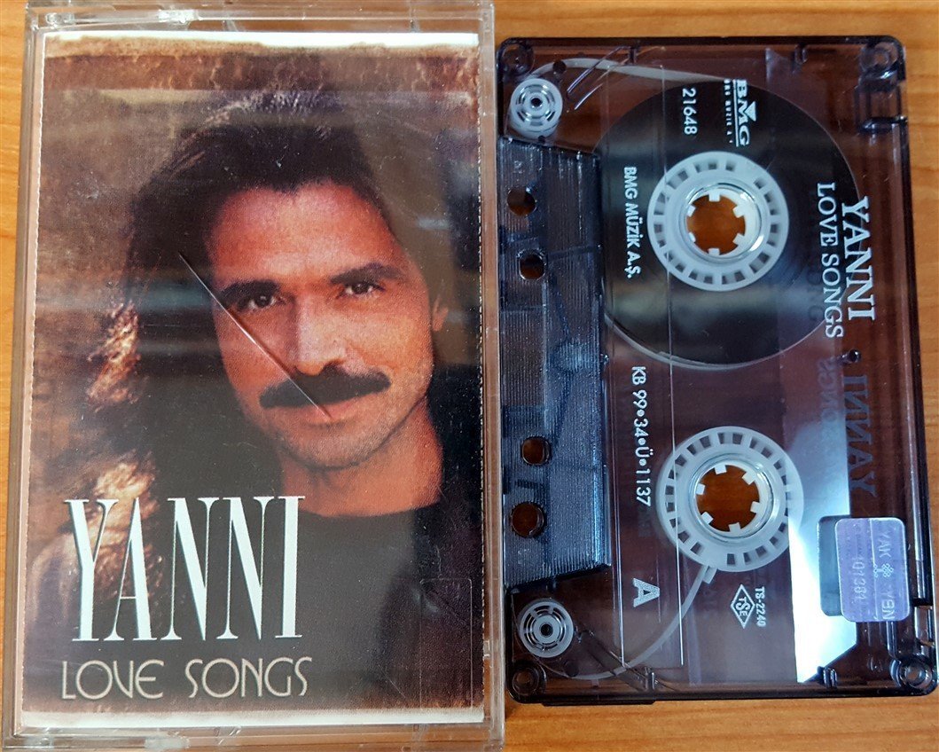 YANNI - LOVE SONGS (1999) BMG CASSETTE MADE IN TURKEY ''USED''