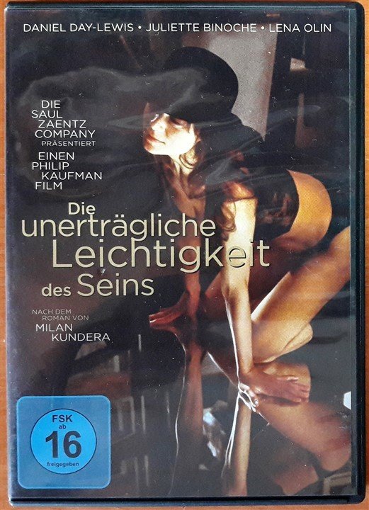DIE UNERTRÄGLICHE LEICHTIGKEIT DES SEINS - THE UNBEARABLE LIGHTNESS OF BEING - DANIEL DAY-LEWIS - JULIETTE BINOCHE - DVD 2.EL TR ALTYAZI YOKTUR
