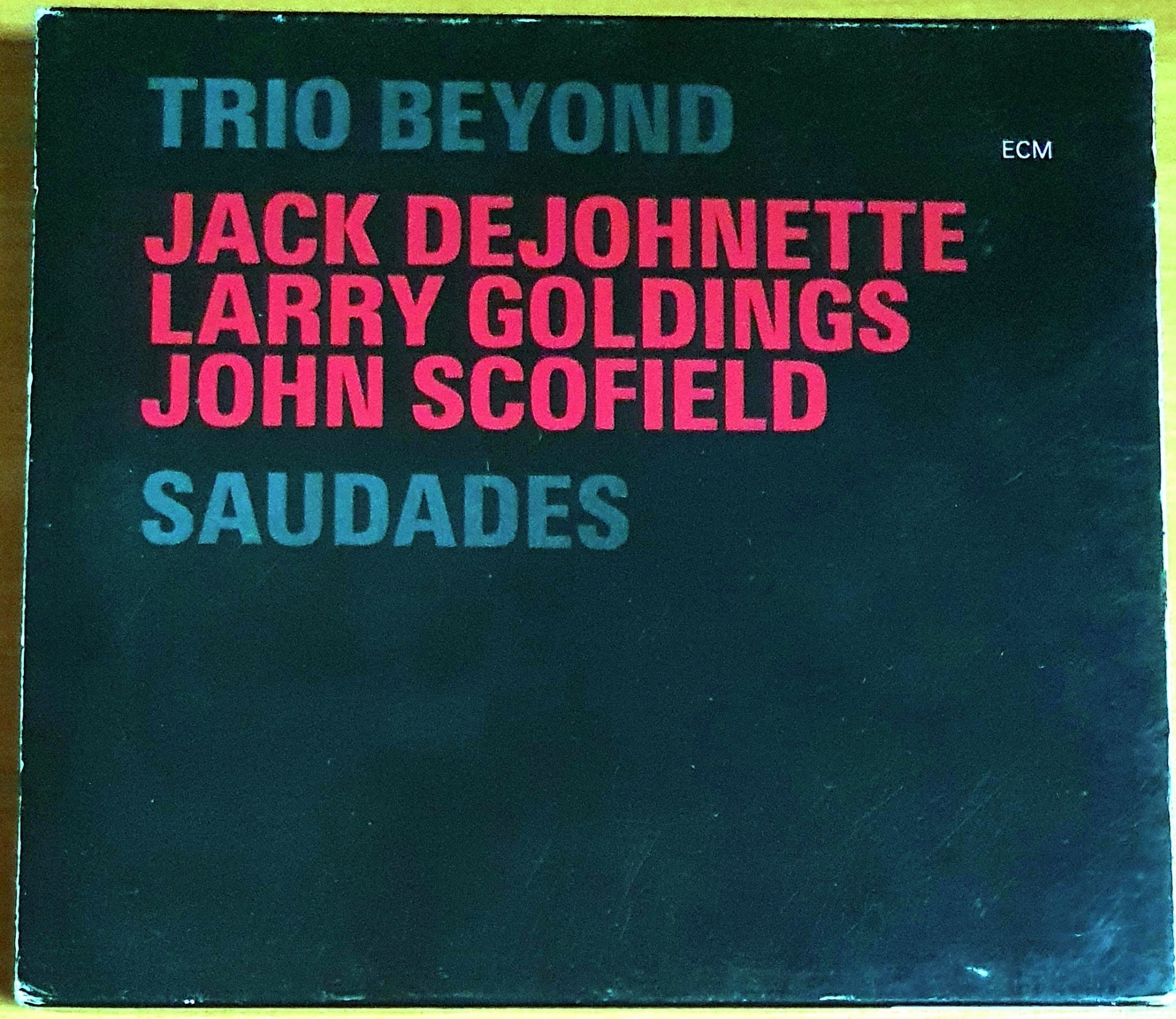 TRIO BEYOND - SAUDADES (2006) - 2CD ECM RECORDS 2.EL