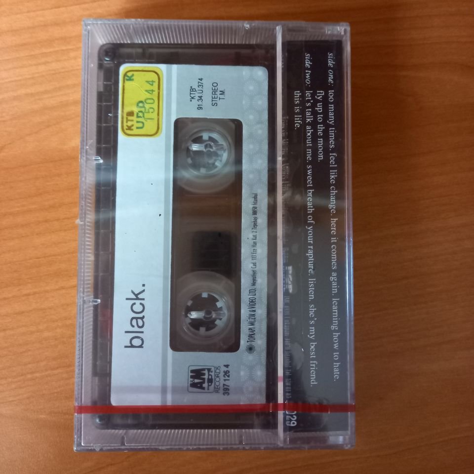 BLACK - BLACK. (1991) - KASET AMBALAJINDA SIFIR