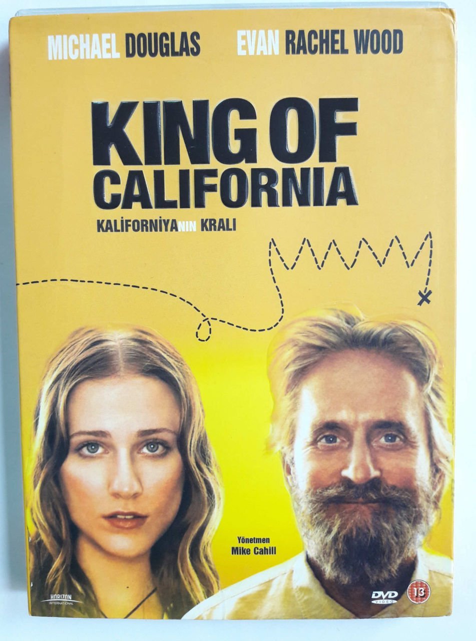 KALİFORNİA'NIN KRALI - KING OF CALIFORNIA - MICHAEL DOUGLAS - EVAN RACHEL WOOD - DVD 2.EL