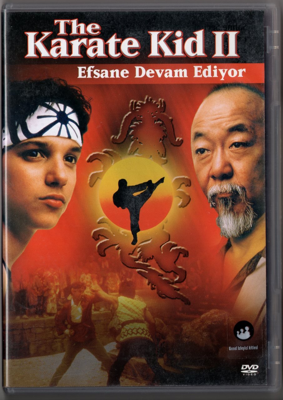 The KARATE KID II - RALPH MACCHIO - NORIYUKI MORITA - DVD 2.EL