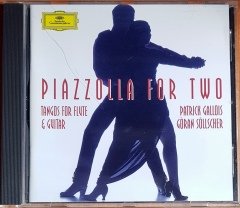 PIAZZOLLA FOR TWO / TANGOS FOR FLUTE & GUITAR / PATRICK GALLOIS, GÖRAN SÖLLSCHER (1996) DEUTSCHE GRAMMOPHON CD 2.EL