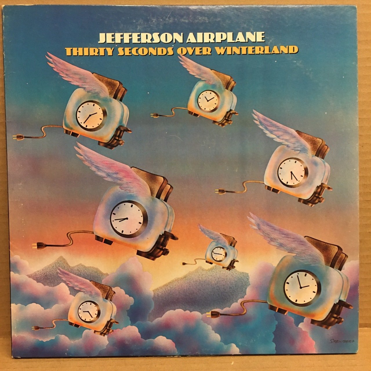 JEFFERSON AIRPLANE - THIRTY SECONDS OVER WINTERLAND (1973) - LP 2.EL PLAK