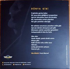 FIRAT AKARSEL - DÜNYA GİBİ / PROMO SINGLE CDR 2.EL