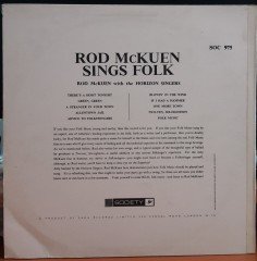 ROD McKUEN - SINGS FOLK - PLAK 2.EL