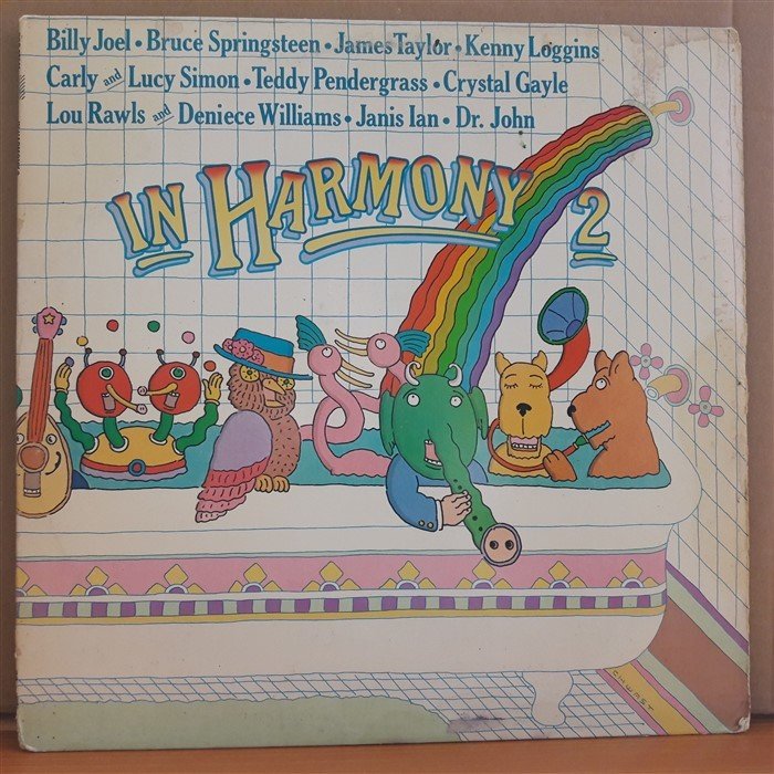 IN HARMONY 2 - BILLY JOEL, BRUCE SPRINGSTEEN, JAMES TAYLOR... (1981) - LP 2.EL PLAK