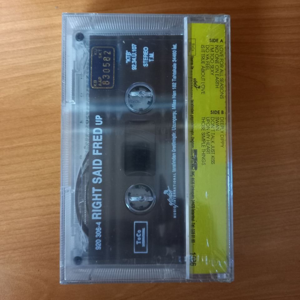 RIGHT SAID FRED – UP (1992) - KASET AMBALAJINDA SIFIR