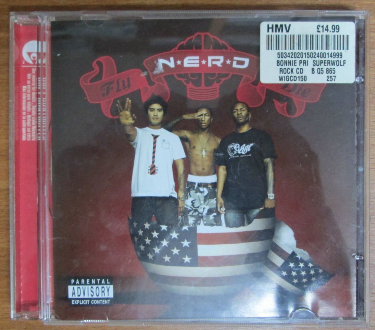 NERD - FLU OR DIE CD 2.EL