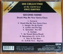 SECOND HAND - DEATH MAY BE YOUR SANTA CLAUS (2001) - CD WON-SIN MUSIC COMPANY 2.EL