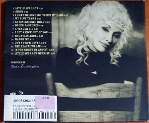 DOLLY PARTON - LITTLE SPARROW (2001) - CD 2.EL