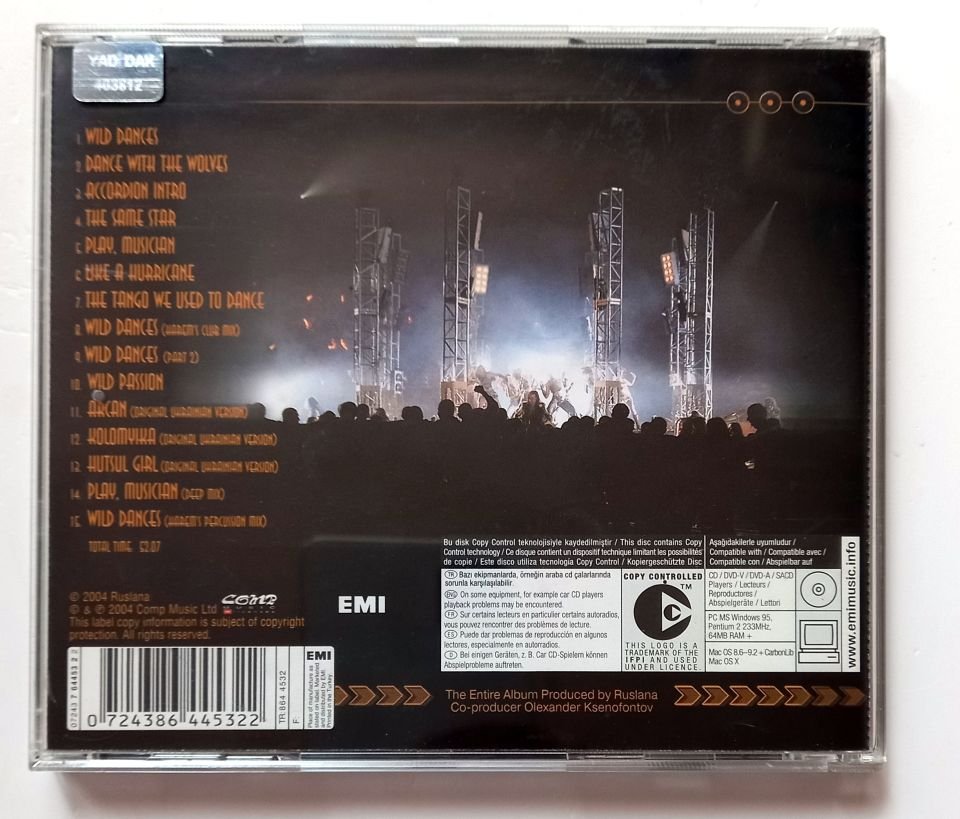 RUSLANA – WILD DANCES (2004) - CD 2.EL