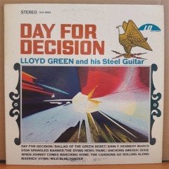 LLOYD GREEN AND HIS STEEL GUITAR - DAY FOR DECISION (1966) - LP 2.EL PLAK