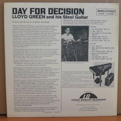 LLOYD GREEN AND HIS STEEL GUITAR - DAY FOR DECISION (1966) - LP 2.EL PLAK