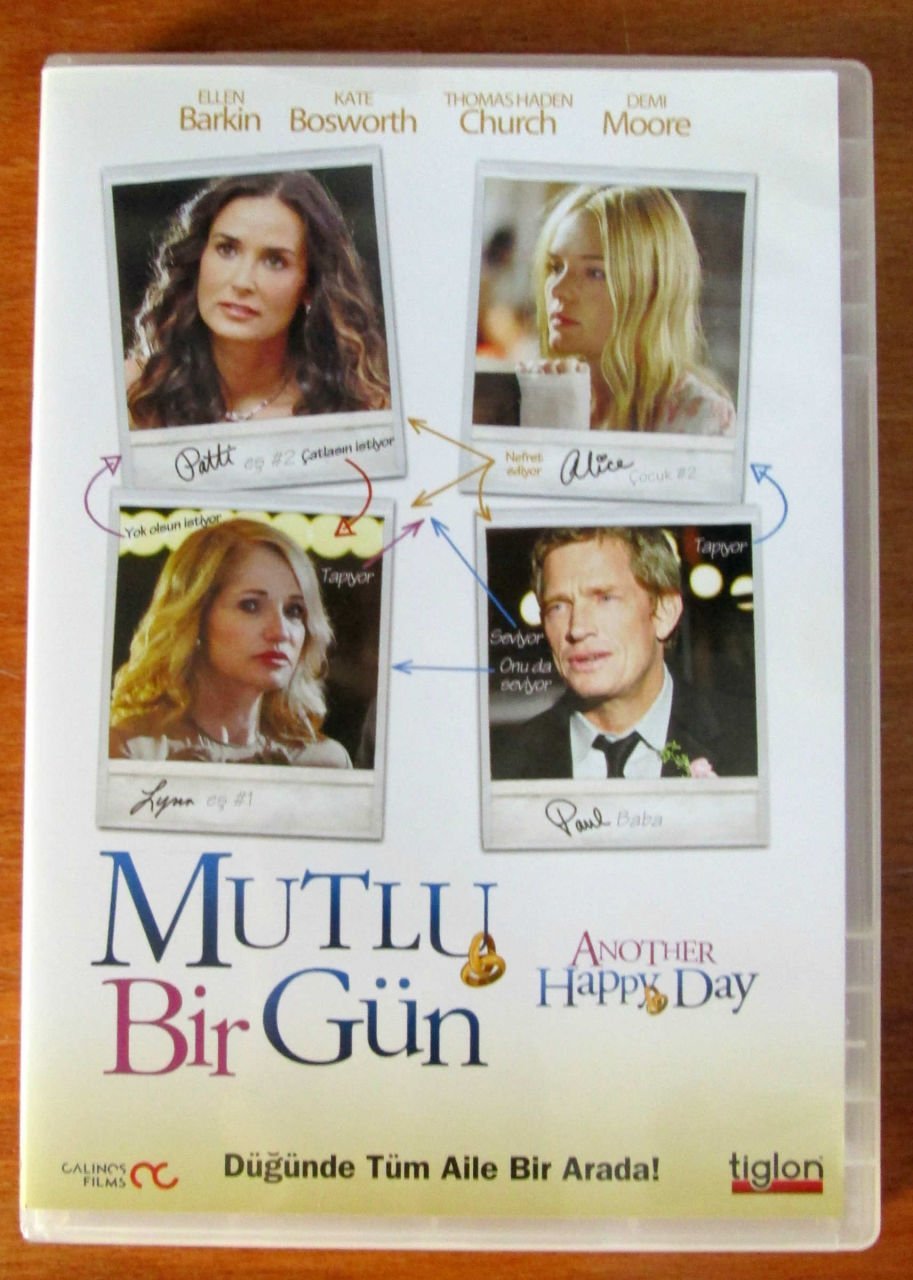 MUTLU BİR GÜN - ANOTHER HAPPY DAY - ELLEN BARKIN - DEMI MOORE - DVD 2.EL