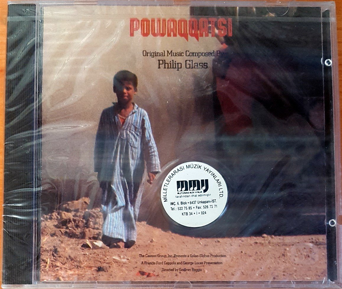 POWAQQATSI SOUNDTRACK / PHILIP GLASS (1988) CD SIFIR