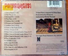 POWAQQATSI SOUNDTRACK / PHILIP GLASS (1988) CD SIFIR
