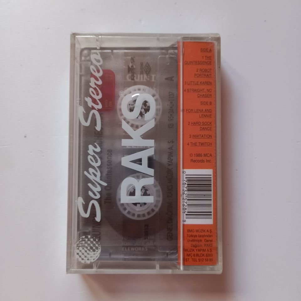 QUINCY JONES AND HIS ORCHESTRA - FOR QUINTESSENCE (1995) - KASET SIFIR
