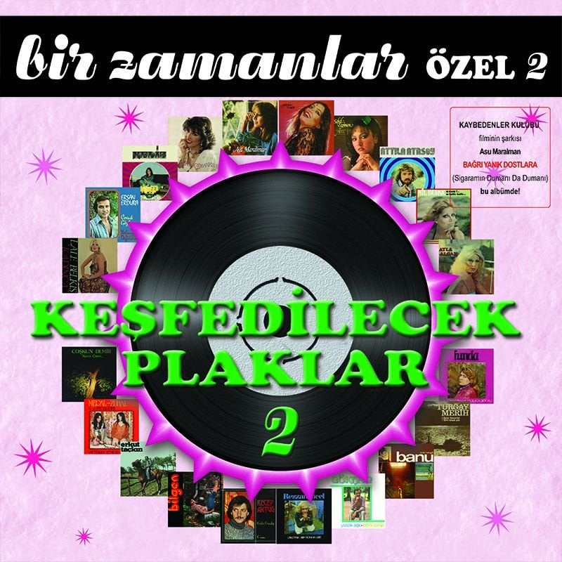 BİR ZAMANLAR ÖZEL - KEŞFEDİLECEK PLAKLAR VOL 2 / ÇEŞİTLİ SANATÇILAR (2025) - 2LP SİGARAMIN DUMANI SIFIR PLAK
