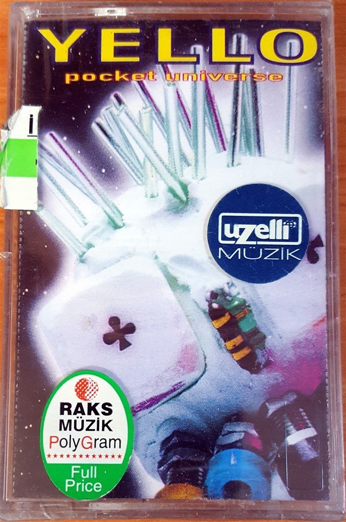 YELLO - POCKET UNIVERSE (1997) RAKS CASSETTE MADE IN TURKEY ''NEW''
