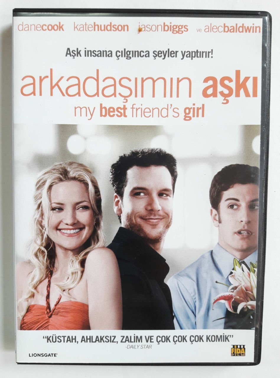ARKADAŞIMIN AŞKI - MY BEST FRIEND'S GIRL - DANE COOK - KATE HUDSON - ALEC BALDWIN - DVD 2.EL