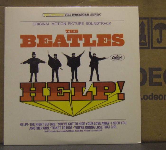 BEATLES HELP CARDSLEEVE ÖZEL BASKI CD 2.EL