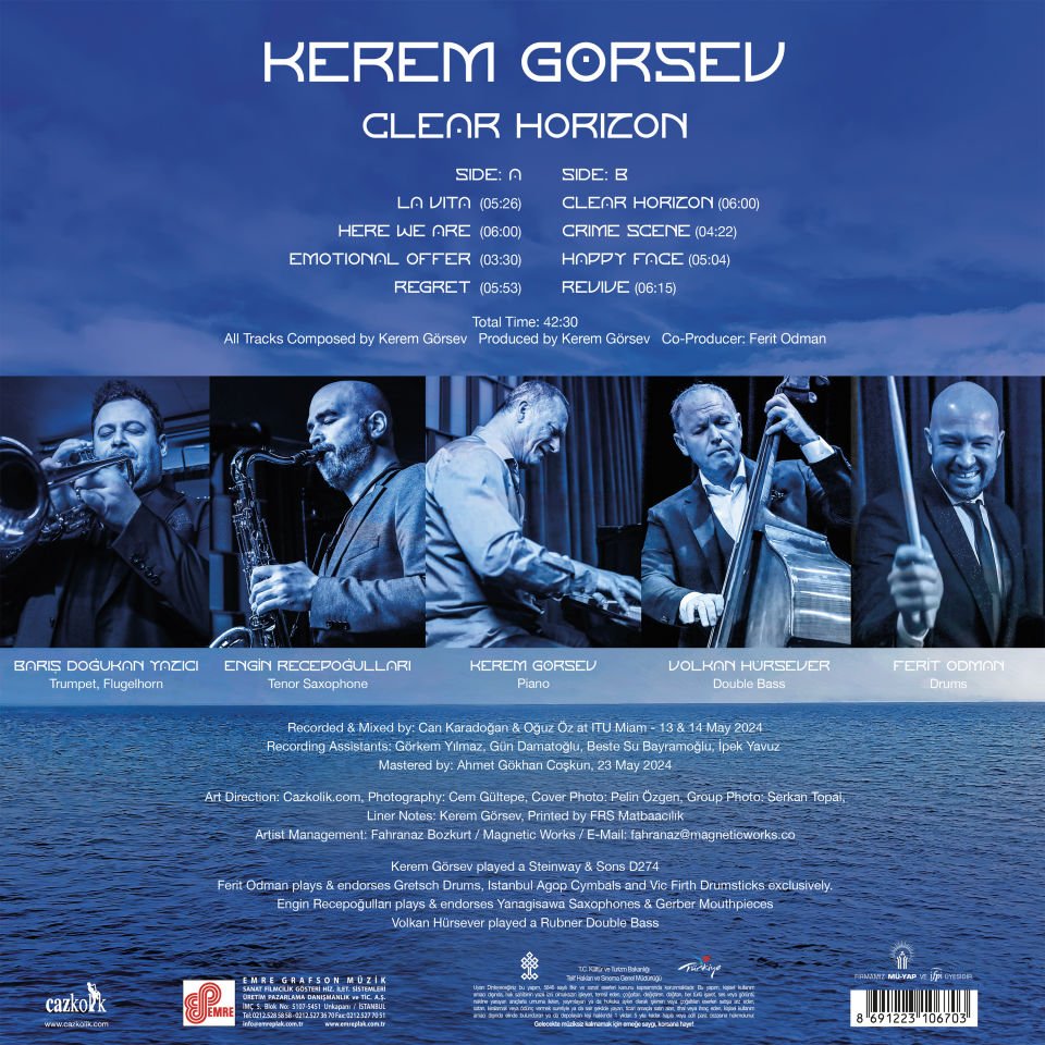 KEREM GÖRSEV - CLEAR HORIZON (2024) - LP SIFIR PLAK