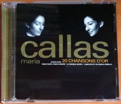 MARIA CALLAS - 20 CHANSONS D'OR (1997) - CD 2.EL