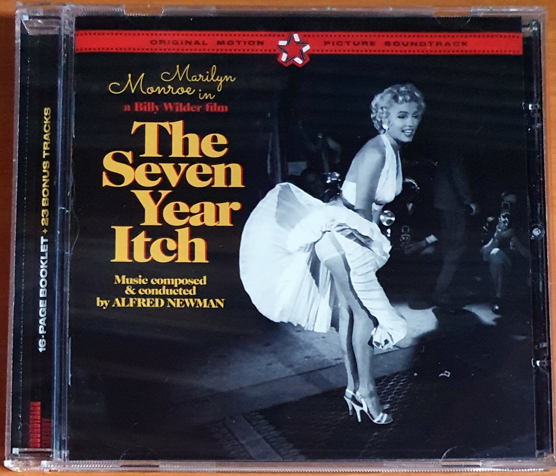 THE SEVEN YEAR ITCH SOUNDTRACK / ALFRED NEWMAN (2016) - CD 2.EL